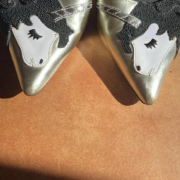 Last Chance! RARE! Alice & Olivia Unicorn Flats - Picture 3 of 4